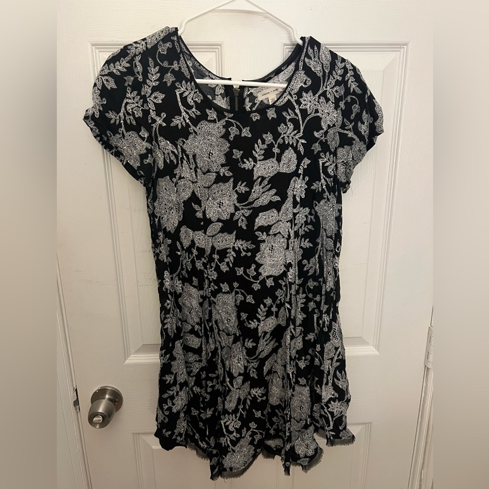 Urban Outfitters x Silence + Noise Black Dress